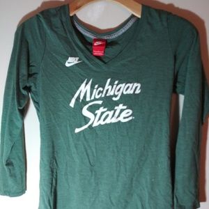 Nike Michigan State Longsleeve Tee